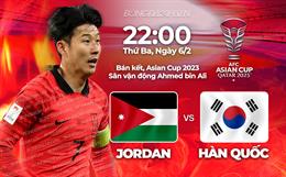 Nhận định bóng đá Jordan vs Hàn Quốc 22h00 ngày 6/2 (Asian Cup 2023)