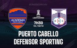 Nhận định Puerto Cabello vs Defensor Sporting 7h30 ngày 7/2 (Copa Libertadores 2024)