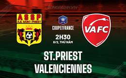 Nhận định St.Priest vs Valenciennes 2h30 ngày 8/2 (Cúp QG Pháp 2023/24)