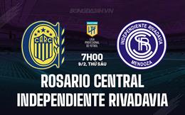 Nhận định Rosario Central vs Rivadavia 7h15 ngày 9/2 (Argentina Copa de la Liga 2024)