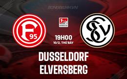 Nhận định Dusseldorf vs Elversberg 19h00 ngày 10/2 (Hạng 2 Đức 2023/24)