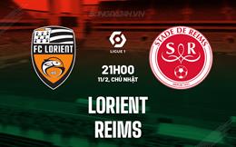 Nhận định - dự đoán Lorient vs Reims 21h00 ngày 11/2 (VĐQG Pháp 2023/24)