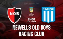 Nhận định Newells Old Boys vs Racing Club 7h00 ngày 13/2 (Argentina Copa de la Liga 2024)