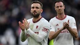 Ten Hag xác nhận Luke Shaw chấn thương trước Aston Villa