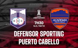 Nhận định Defensor SC vs Puerto Cabello 7h30 ngày 14/2 (Copa Libertadores 2024)