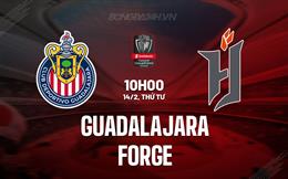 Nhận định Guadalajara vs Forge 10h00 ngày 14/2 (Concacaf Champions Cup 2024)
