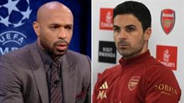 Thierry Henry lên tiếng về cơ hội vô địch Champions League của Arsenal