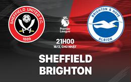 Nhận định Sheffield United vs Brighton (21h00 ngày 18/2): Hạ đội bét bảng