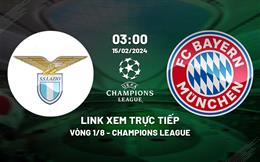 Xem Lazio vs Bayern 3h00 hôm nay 15/2/2024 trên FPT Play