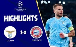 Video Lazio vs Bayern Munich (Vòng 1/8 Cúp C1): Tấm thẻ đỏ tai hại