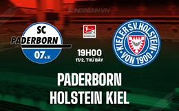 Nhận định Paderborn vs Holstein Kiel 19h00 ngày 17/2 (Hạng 2 Đức 2023/24)