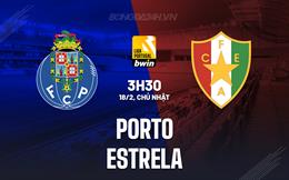 Nhận định Porto vs Estrela 3h30 ngày 18/2 (VĐQG Bồ Đào Nha 2023/24)