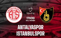 Nhận định Antalyaspor vs Istanbulspor 17h30 ngày 17/2 (VĐQG Thổ Nhĩ Kỳ 2023/24)