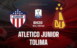 Nhận định Atletico Junior vs Tolima 8h20 ngày 19/2 (VĐQG Colombia 2024)