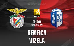 Nhận định Benfica vs Vizela 1h00 ngày 19/2 (VĐQG Bồ Đào Nha 2023/24)