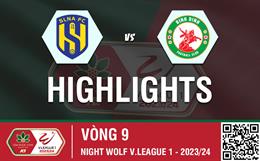 Highlights SLNA - Bình Định | Tay trắng rời Vinh | Vòng 9 V-League 2023/24