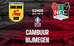 Nhận định bóng đá Cambuur vs Nijmegen 2h00 ngày 28/2 (Cúp QG Hà Lan 2023/24)