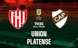 Nhận định Union vs Platense 7h30 ngày 20/2 (Argentina Copa de la Liga 2024)