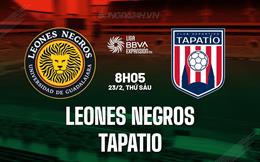 Nhận định Leones Negros vs Tapatio 8h05 ngày 23/2 (Hạng 2 Mexico 2023/24)