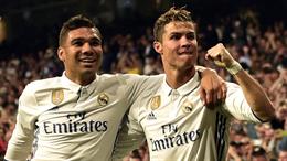 Casemiro dành những lời khen cho Cristiano Ronaldo