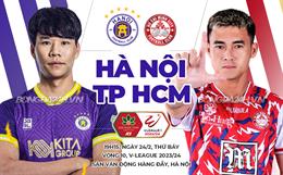 Nhận định Hà Nội vs TPHCM FC (19h15 ngày 24/2): Cơ hội giành ba điểm