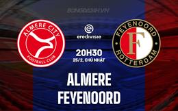 Nhận định Almere vs Feyenoord 20h30 ngày 25/2 (VĐQG Hà Lan 2023/24)