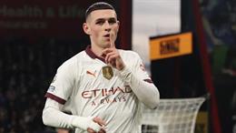 Pep Guardiola ca ngợi Phil Foden là cầu thủ đẳng cấp thế giới