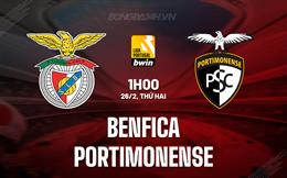 Nhận định Benfica vs Portimonense 1h00 ngày 26/2 (VĐQG Bồ Đào Nha 2023/24)