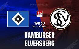 Nhận định Hamburger vs Elversberg 19h30 ngày 25/2 (Hạng 2 Đức 2023/24)