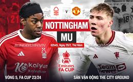 Nhận định Nottingham vs MU (02h45 ngày 29/2): Rửa hận hay thêm hận?