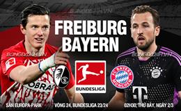 Nhận định Freiburg vs Bayern Munich (02h30 ngày 2/3): Chạy đà trước đại chiến