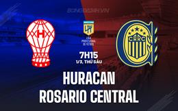Nhận định Huracan vs Rosario Central 7h15 ngày 1/3 (Argentina Copa de la Liga 2024)