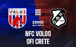 Nhận định NFC Volos vs OFI Crete 20h00 ngày 28/2 (VĐQG Hy Lạp 2023/24)