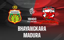 Nhận định Bhayangkara vs Madura 19h00 ngày 1/3 (VĐQG Indonesia 2023/24)