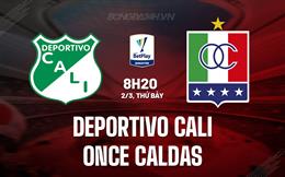 Nhận định Deportivo Cali vs Once Caldas 8h20 ngày 2/3 (VĐQG Colombia 2024)
