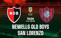 Nhận định Newells Old Boys vs San Lorenzo 7h30 ngày 4/3 (Argentina Copa de la Liga 2024)