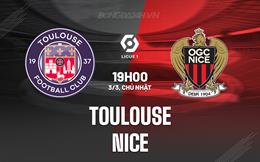 Nhận định - dự đoán Toulouse vs Nice 19h00 ngày 3/3 (VĐQG Pháp 2023/24)