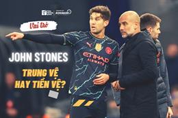 Vai trò của John Stones: Trung vệ hay tiền vệ?