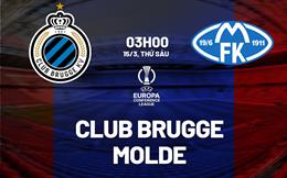 Nhận định bóng đá Club Brugge vs Molde (Conference League 2023/24)
