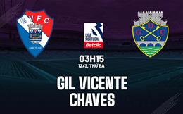 Nhận định bóng đá Gil Vicente vs Chaves 3h15 ngày 12/3 (VĐQG Bồ Đào Nha 2023/24)