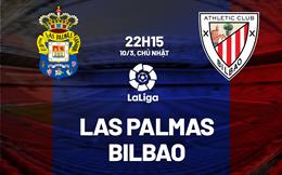 Nhận định Las Palmas vs Bilbao 22h15 ngày 10/3 (La Liga 2023/24)