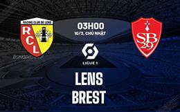 Nhận định bóng đá Lens vs Brest 3h00 ngày 10/3 (Ligue 1 2023/24)