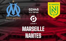 Nhận định bóng đá Marseille vs Nantes 2h45 ngày 11/3 (Ligue 1 2023/24)