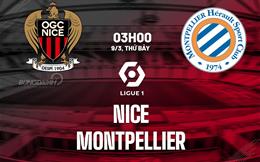 Nhận định bóng đá Nice vs Montpellier 3h00 ngày 9/3 (Ligue 1 2023/24)