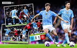 John Stones và Rodri đã phá vỡ sơ đồ 4-2-4-0 của MU như thế nào?