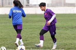 Vũ Thị Hoa hướng đến trận gặp U20 nữ Triều Tiên