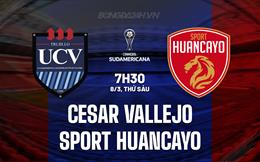 Nhận định Cesar Vallejo vs Sport Huancayo 7h30 ngày 8/3 (Copa Sudamericana 2024)