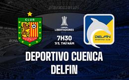 Nhận định Deportivo Cuenca vs Delfin 7h30 ngày 7/3 (Copa Sudamericana 2024)