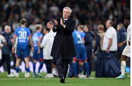 HLV Carlo Ancelotti không hài lòng dù Real vào tứ kết Champions League