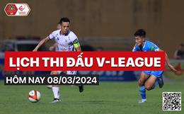 Lịch thi đấu V-League hôm nay 8/3/2024: Vòng cuối lượt đi